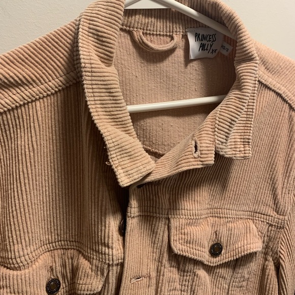 xs/s pink western cord jacket - Picture 5 of 6